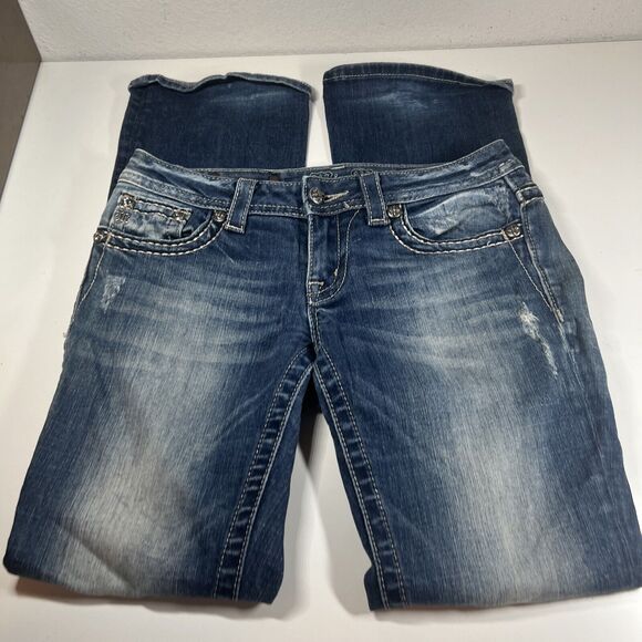 Miss Me JE5392B2L Boot Ladies Tag Size 28 32X33 Q - Picture 6 of 9